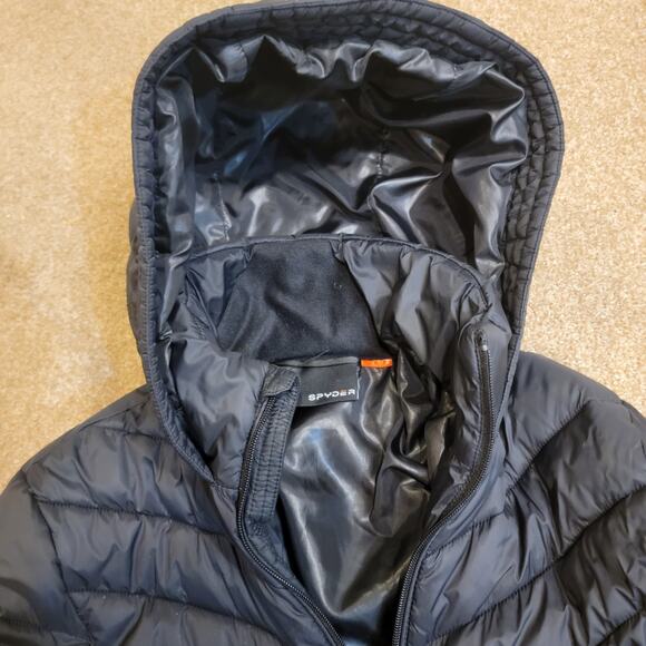 Jacket Spyder Women’s Hooded Black jacket In Size Small - Picture 5 of 9
